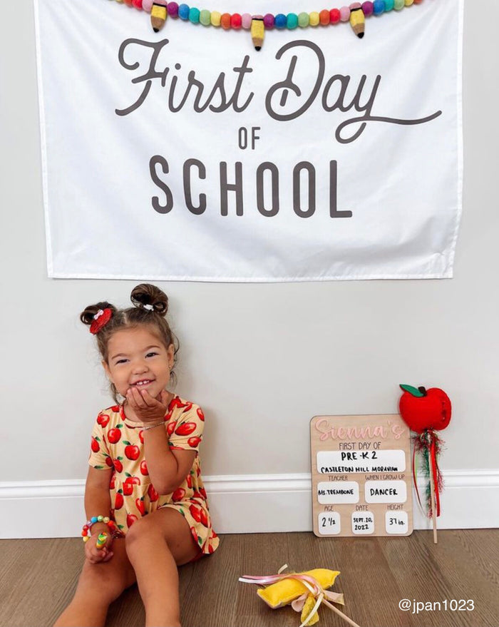 First Day of School Banner
