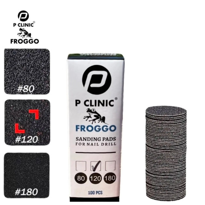 Froggo foot/nail sanding pads - 2.35 mm - My Podologie