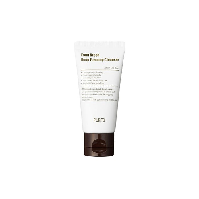 Purito From Green Deep Foaming Cleanser 30ml Nudie Glow Australia