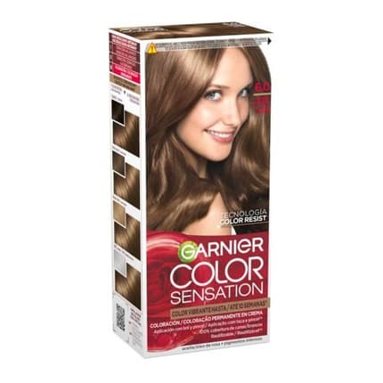 Garnier Color Sensation Permanent Cream Hair Color 50 Luminous Brown