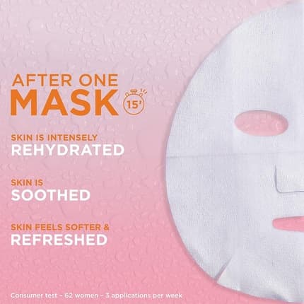 Garnier Moisture Bomb Sheet Mask With Hyaluronic Acid & Chamomile 28g