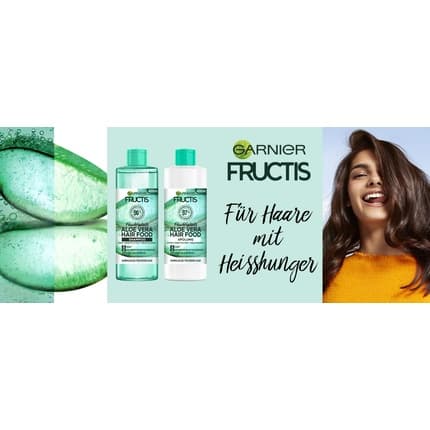Garnier Moisturizing Aloe Vera Shampoo Hair Food Fructis 400ml