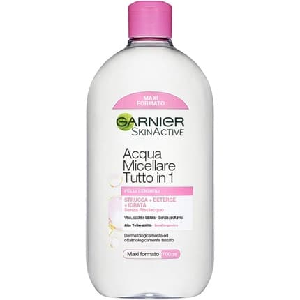 Garnier Sensitive Micellar Water All in 1 Cleansing and Hydrating Risk-Free 700ml