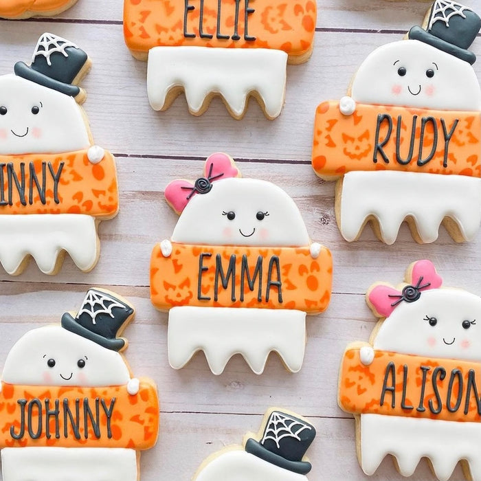 Ghost Plaque Cookie Cutter