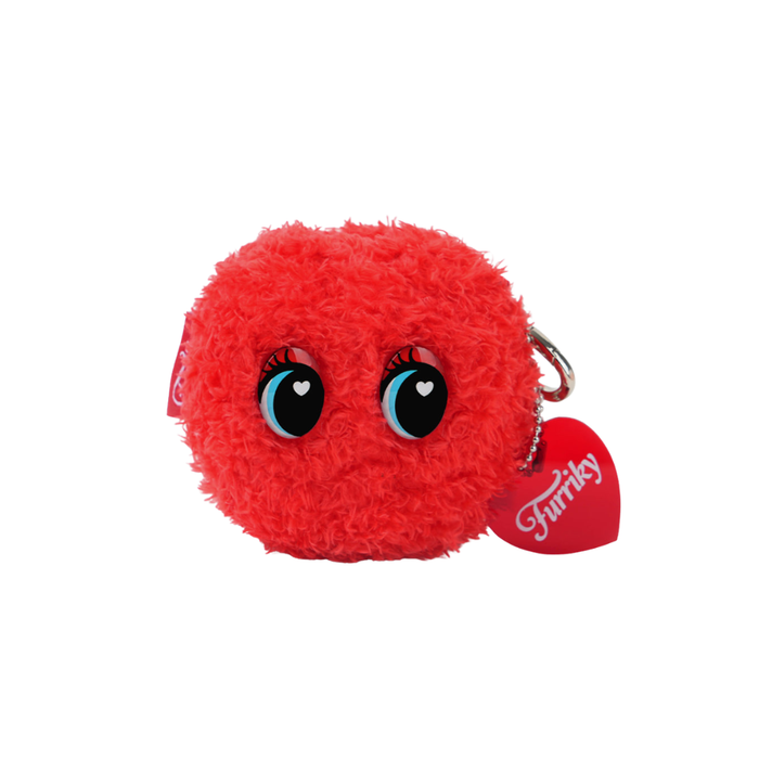 Furriky Glow Red Riri Pouch Keyring Nudie Glow Australia