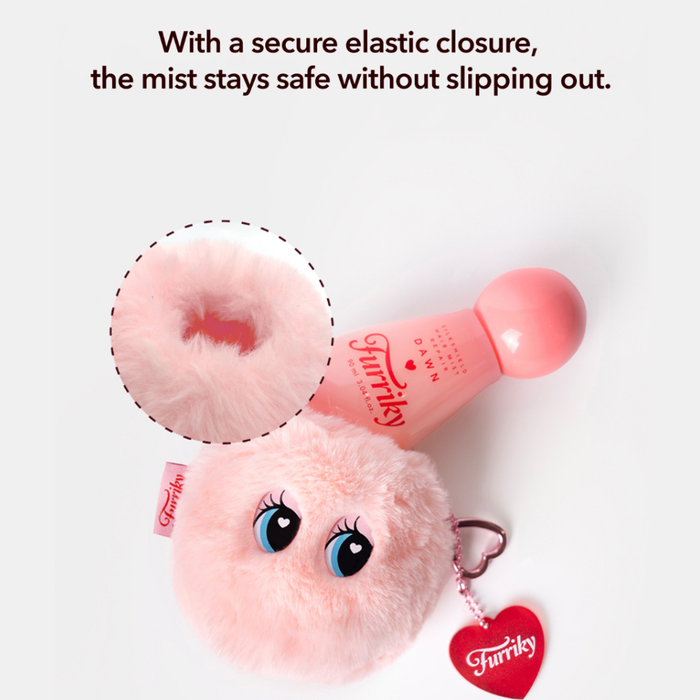 Furriky Pouch Keyring Nudie Glow Australia