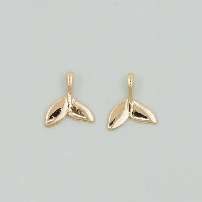 Gold Medium Mermaid Tail Charm