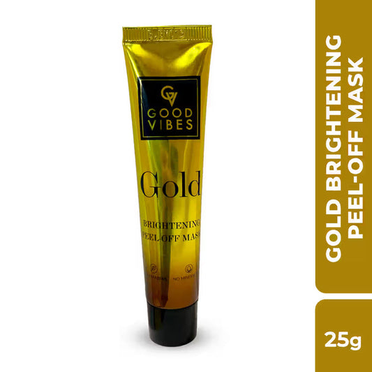 Good Vibes Brightening Gold Peel Off Mask (25 gm) Tube