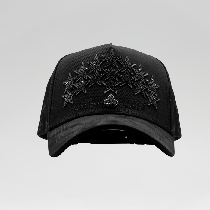 GORRA STAR HATS 'TOTAL BLACK DISTRICT' FULL SET