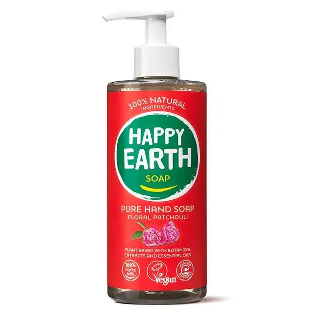 Happy Earth Floral Patchouli Handzeep