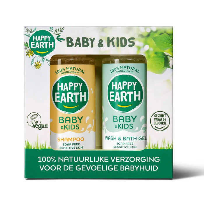 Happy Earth Baby & Kids Starter Pack 2x100ml Happy Earth