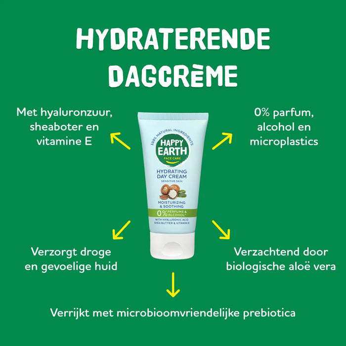 Hydraterende Dagcrème Happy Earth