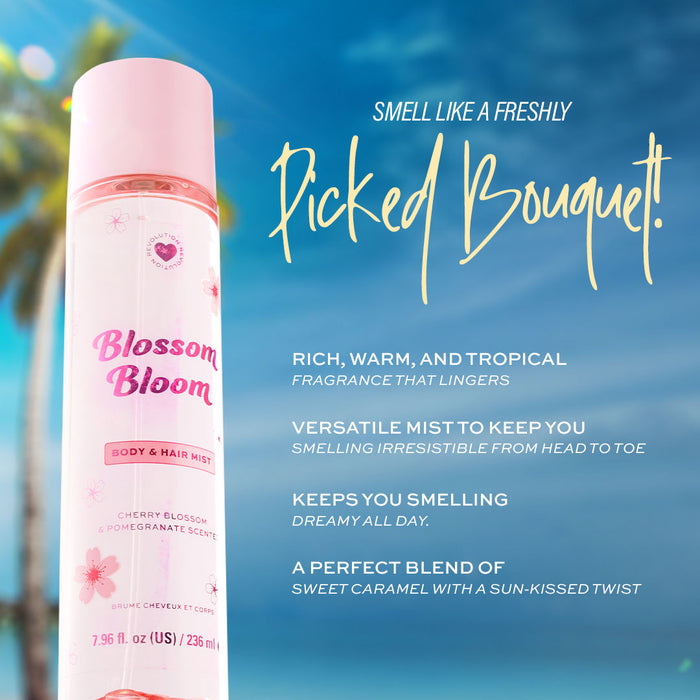 I Heart Revolution Hair & Body Mist â€“ Blossom Bloom & Tropical Caramel