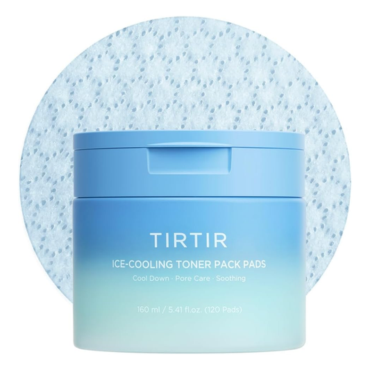 TIRTIR Ice-Cooling Toner Pack Pads Nudie Glow Australia