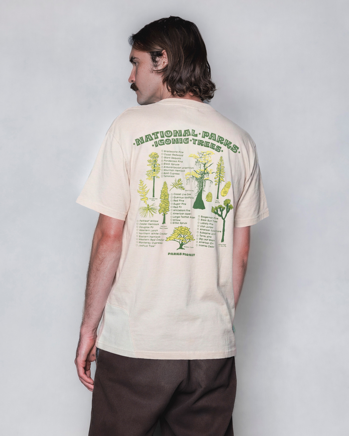 Shop Iconic Trees Checklist Tee Inspired by National Parks | raw-natural