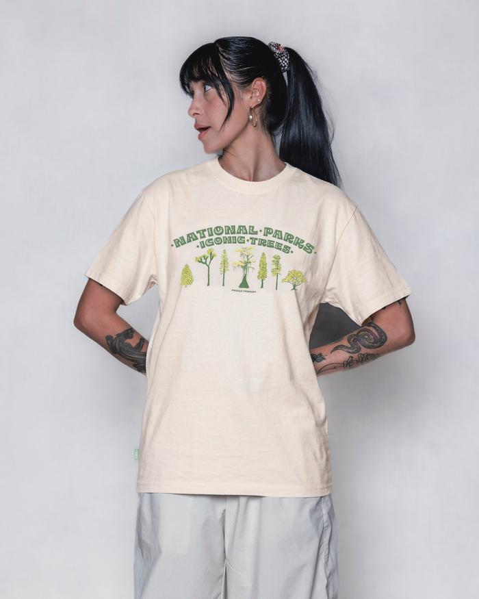 Shop Iconic Trees Checklist Tee Inspired by National Parks | raw-natural