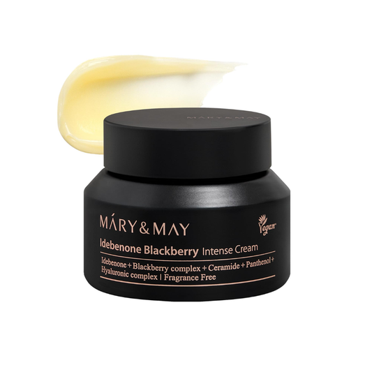 Mary & May Idebenone + Blackberry Complex Intense Cream Nudie Glow Australia