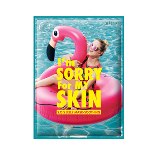 Ultru I'm Sorry For My Skin S.O.S Green Soothing Jelly Mask - Korean-Skincare