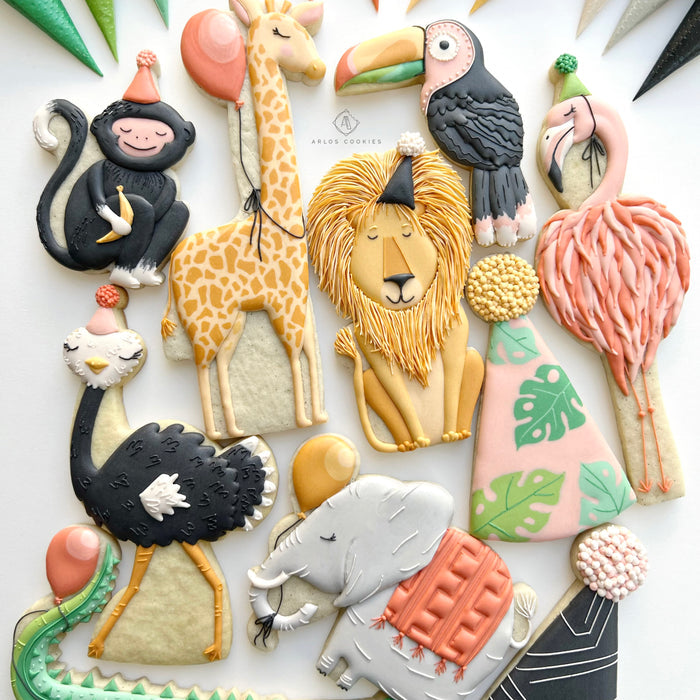 Arlo's Cookie's Party Animals Cookie Cutters