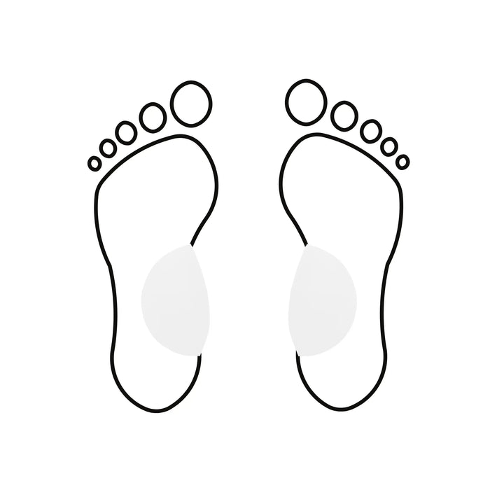 Internal concave sponge arch - Shore 35-40 - White