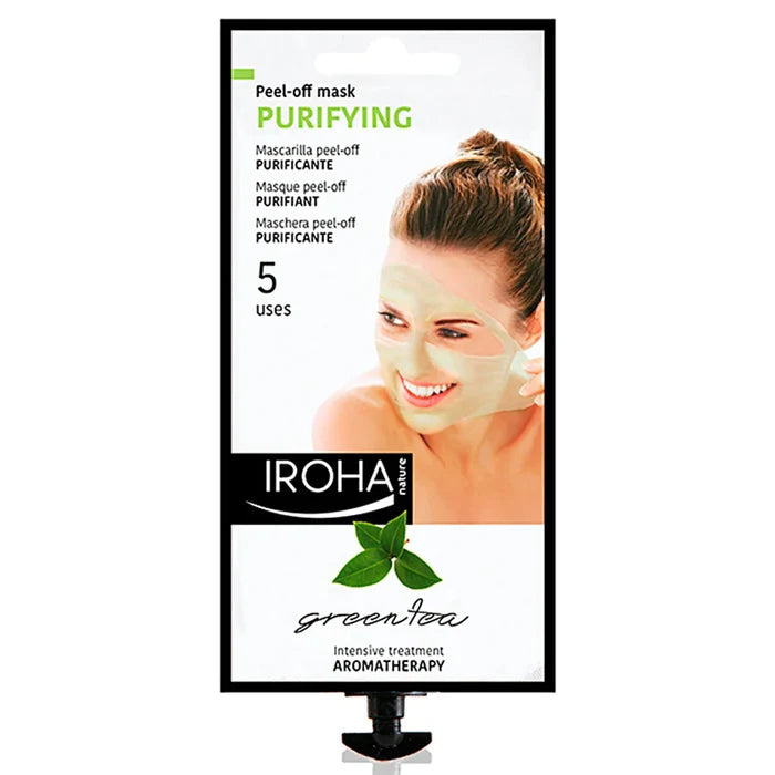 Iroha Purifying Cleansing Aromatherapy Peeling Mask With Green Tea 25 G