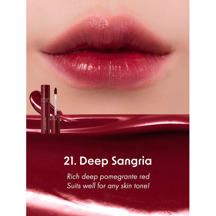 ROM&ND Juicy Lasting Tint Ripe Fruits Series #21 DEEP SANGRIA Nudie Glow Australia