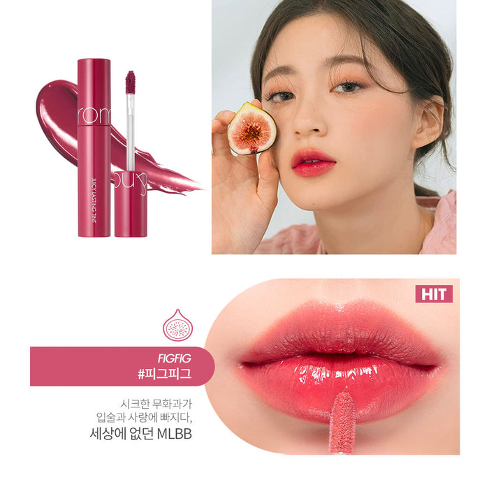 ROM&ND Juicy Lasting Tint #06 FIG FIG Nudie Glow Australia