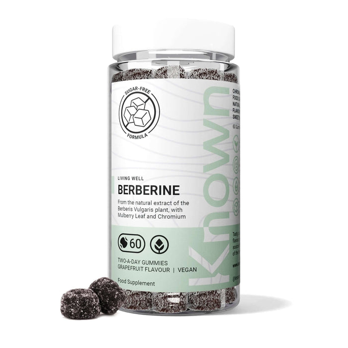 Known Nutrition Berberine 60 Gummies