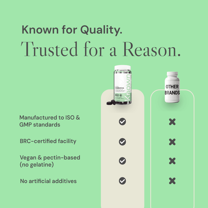 Known Nutrition Kombucha 60 Gummies