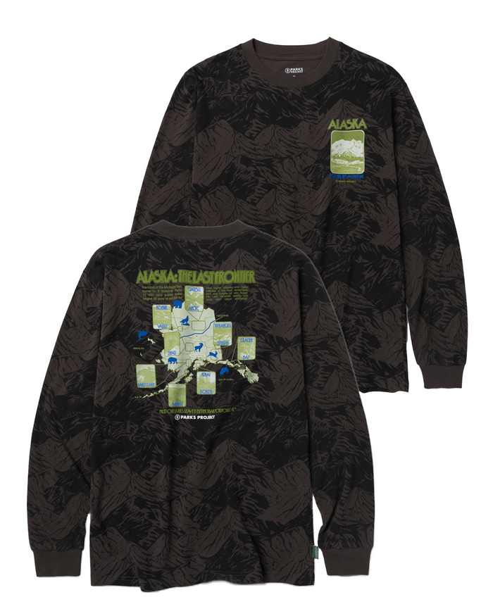 Shop Last Frontier Long Sleeve Tee Inspired by Alaskan Parks