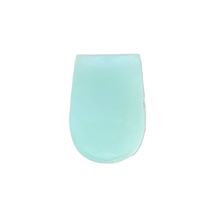 Latex foam heel cup with slight rim around the heel - Shore 25-35 - Green - My Podologie