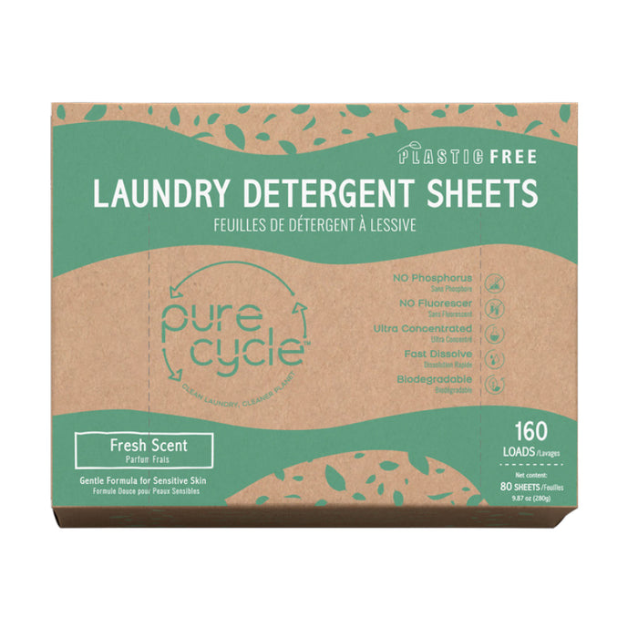 Laundry Detergent Sheets (Box) Fragrance Free