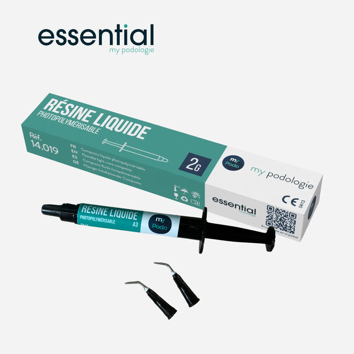 Résine composite liquide photopolymérisable - Pour Onychoplasties - 2mL Essential