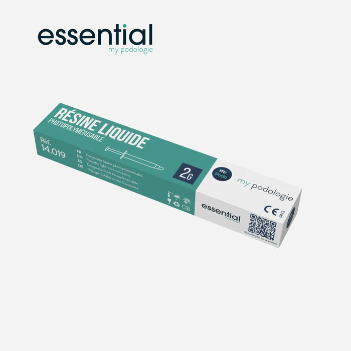 Résine composite liquide photopolymérisable - Pour Onychoplasties - 2mL Essential