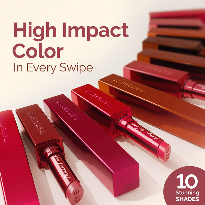 Luxe Matte Long Stay Lipstick with Passion Fruit Oil & Vitamin E -2g | Crushed Nude
