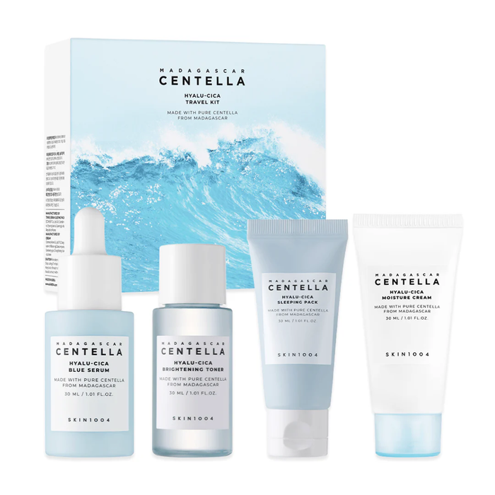 Skin1004 Madagascar Centella Hyalu-Cica Travel Kit Nudie Glow Australia