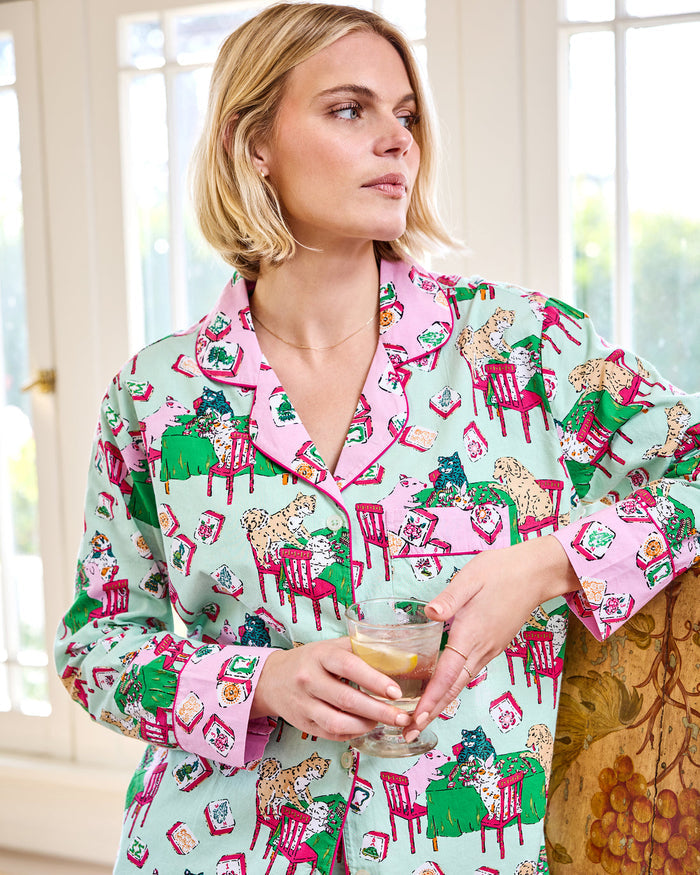 mahjong menagerie PJ set