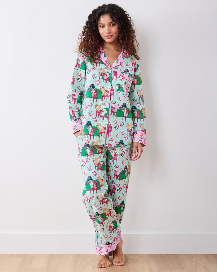 mahjong menagerie PJ set
