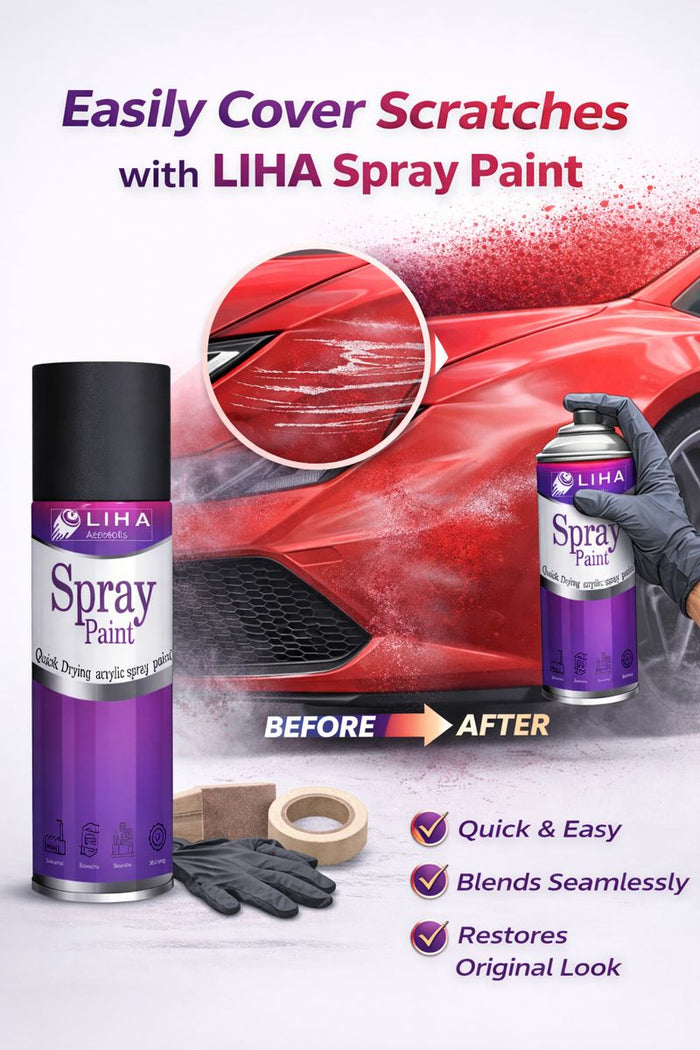 Maruti Suzuki Celerio Speedy Blue Touch Up Spray Paint – OEM Color Match | LIHA Aerosols 500ml