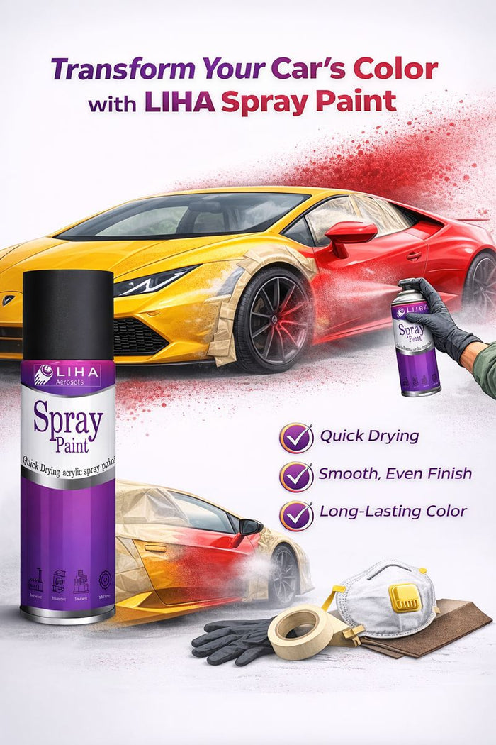 Maruti Suzuki Celerio Speedy Blue Touch Up Spray Paint – OEM Color Match | LIHA Aerosols 500ml