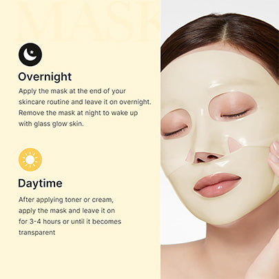 Medicube Kojic Acid Turmeric Brightening Gel Mask 1 Sheets