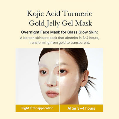 Medicube Kojic Acid Turmeric Brightening Gel Mask 1 Sheets