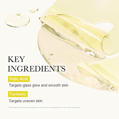 Medicube Kojic Acid Turmeric Brightening Gel Mask 1 Sheets