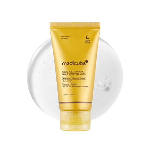 Medicube Kojic Acid Turmeric Night Wrapping Mask 2.53 fl.oz / 75ml