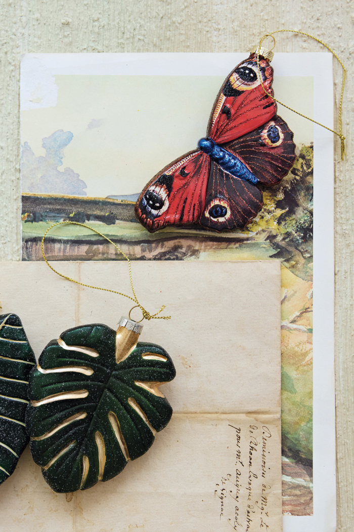 Creative-Co-op-Mercury-Glass-Butterfly-Ornament
