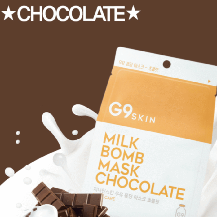 Milk Bomb Mask Chocolate - Korean-Skincare