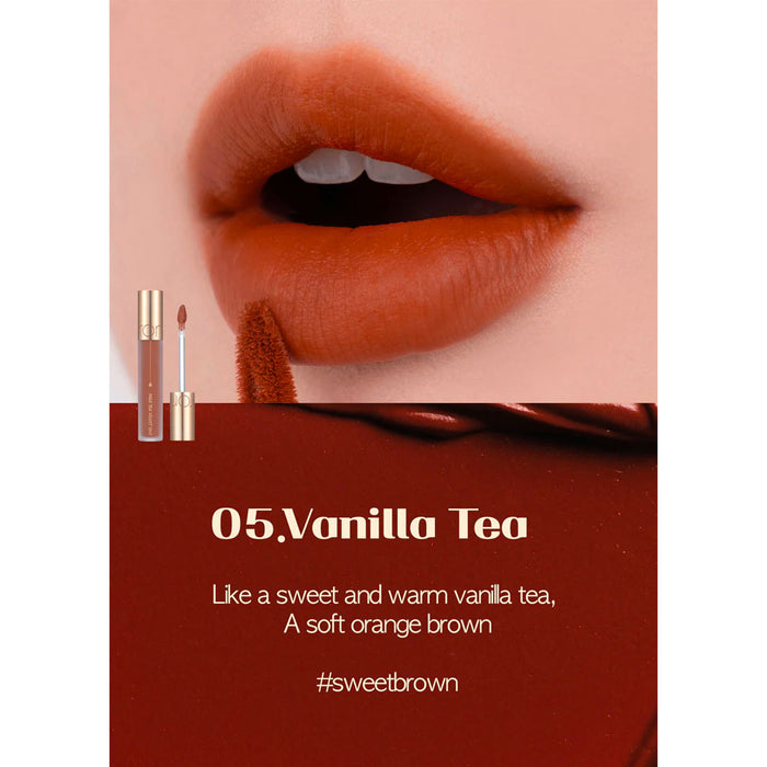 ROM&ND Milk Tea Velvet Tint 05 VANILLA TEA Nudie Glow Australia