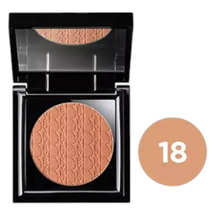 RVB The Make Up Mono Eyeshadow Matte Soft Caramel #18 in a single palette.