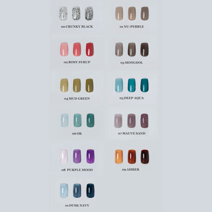 ROM&ND Mood Pebble Nail Nudie Glow Australia