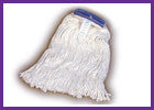 MOP/ WET/ Rayon Screw-type Mop Head, 16 oz, each